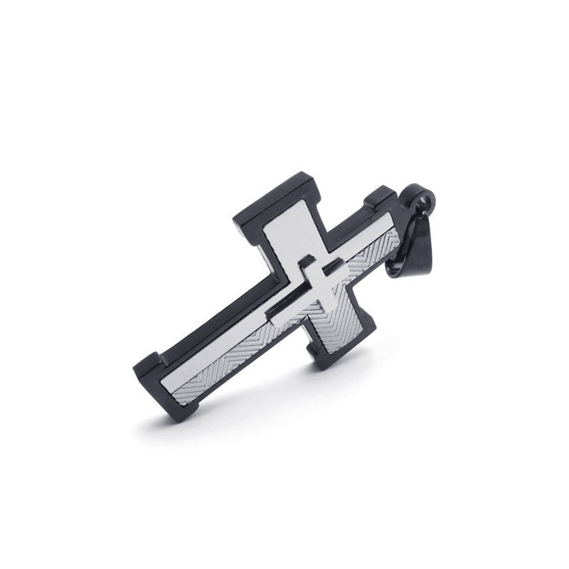 Επιδέξια Κατασκευή Χρώματος Λαμπρότητα Για Να Κερδίσει Θερμό Έπαινο Από Τους Πελάτες Σταυρό Κρεμαστό Κόσμημα Τιτανίου