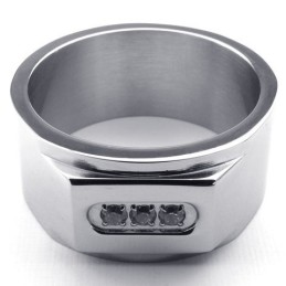 Δαχτυλίδι Τιτανίου Σταθερής Ποιότητας, Με Λεπτή Επεξεργασία Και Λαμπρότητα Χρώματος