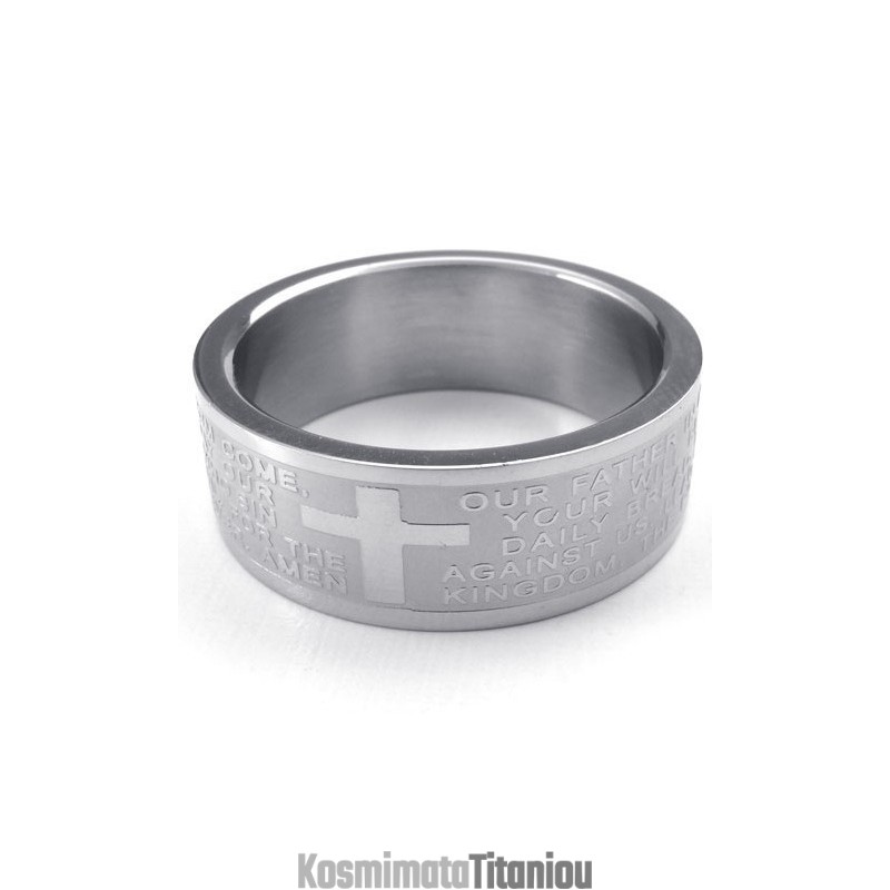 Δαχτυλίδι Τιτανίου Ανώτερης Ποιότητας Με Επαγγελματικό Σχεδιασμό Και Λαμπρότητα Χρώματος