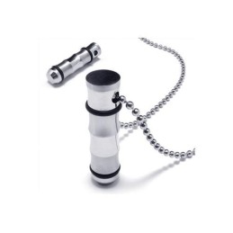 Κολιέ Μενταγιόν Από Καθαρό Τιτάνιο Σε Χρυσό Και Ασήμι