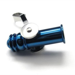 Ανδρικό Μπλε Κολιέ Μενταγιόν Cannon Από Καθαρό Τιτάνιο 6466