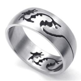 Δαχτυλίδι Τιτανίου Με Λαμπρότητα Χρώματος Τελευταίας Τεχνολογίας Και Σταθερή Ποιότητα